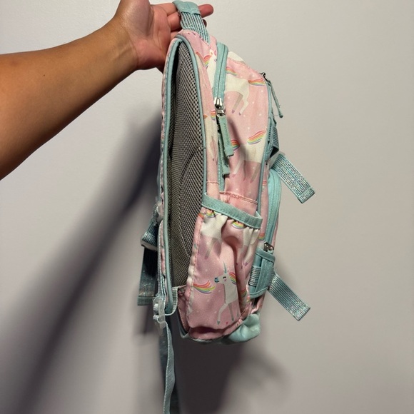 Pottery Barn Kids Unicorn Backpack - Pink and Blue - Picture 2 of 5
